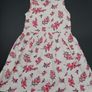 H&M Girls Pink Flowery Sleeveless Dress Size 110/116 Image 2