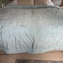 Laura Ashley super king bedspread - duck egg Image 2