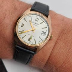 Vintage GLSHUTTE Spezimatic men's watch
