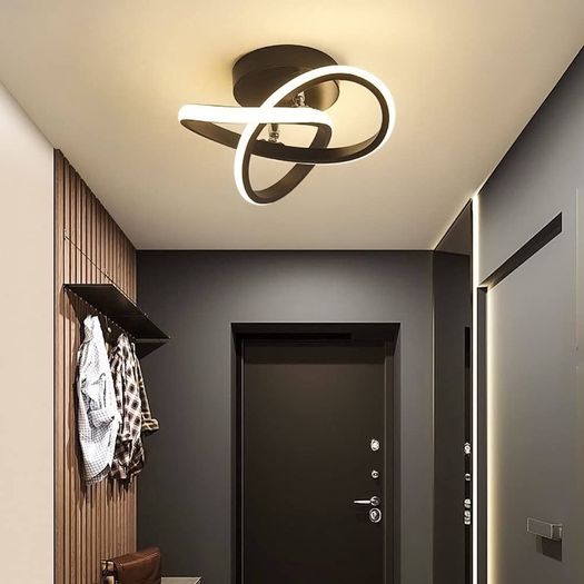 NEW | LED Ceiling Light Modern Curved Creative Design Ceiling Lights 22W
