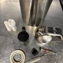 Kayser INOX 1.0L Professional Stainless Steel Cream Whipper (Complete Set) + Spare Body Image 4