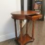Mahogany oval table Image 3