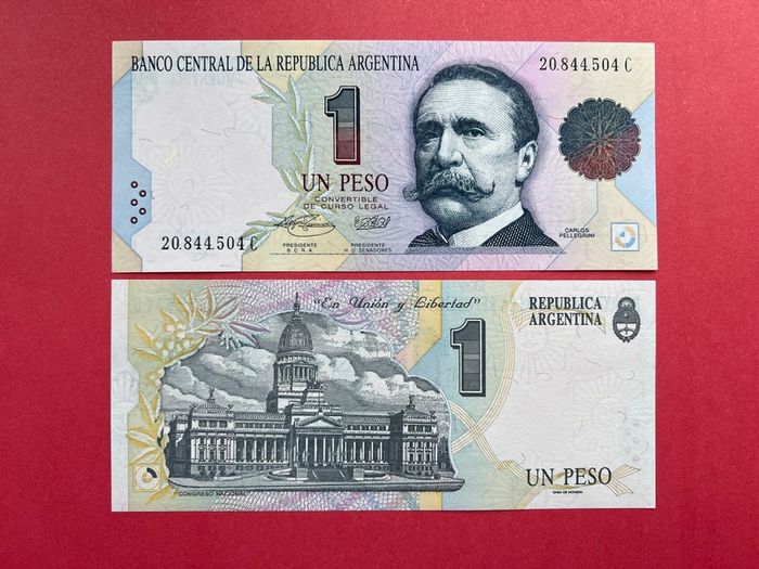 Argentina  1 Peso. 2006   ( uncirculated ) Pick 351.