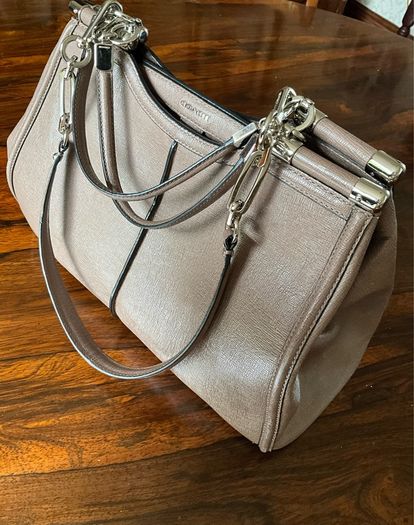 COACH  Brown Leather Satchel Handbag