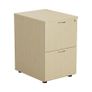 Wooden 2 Drawer Filing Cabinet Image 5