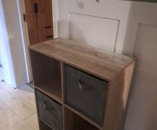 storage cube with boxes