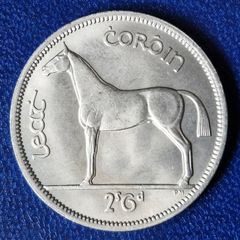 Ireland 1966 Excellent Half Crown Coin
