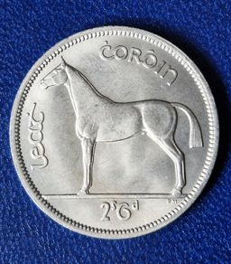 Ireland 1966 Excellent Half Crown Coin