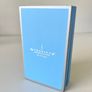 Newbridge Silverware Long Aqua Pendant Necklace + Original Box Image 10