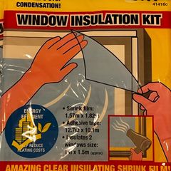 Cold weather window insulation kits (3-1/2 kits available)
