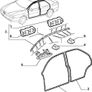 Rear Door Weatherstrip (Alfa Romeo 166) Image 2