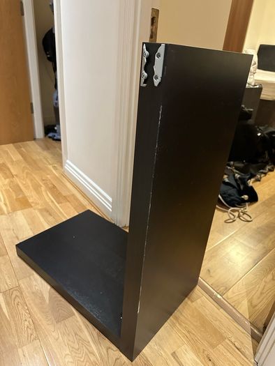 Large Malm desk with pull out slider
