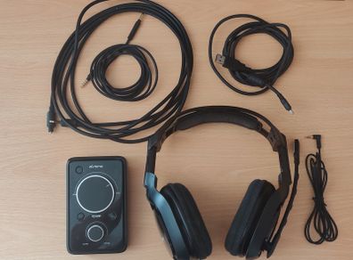 Astro A40 Mixamp Pro Wired Gaming Headset needs replacement cable/repair READ