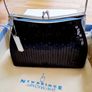 Newbridge black evening bag in box. Image 2