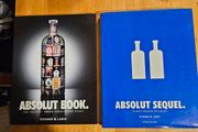 ABSOLUTE SEQUEL Books  X 2. The Absolute Vodka Advertising Story. 2 First Edition Large Volume 1x Hardback And 1x Paperback.  Both In Very Good Condition.  See Photos For Same.