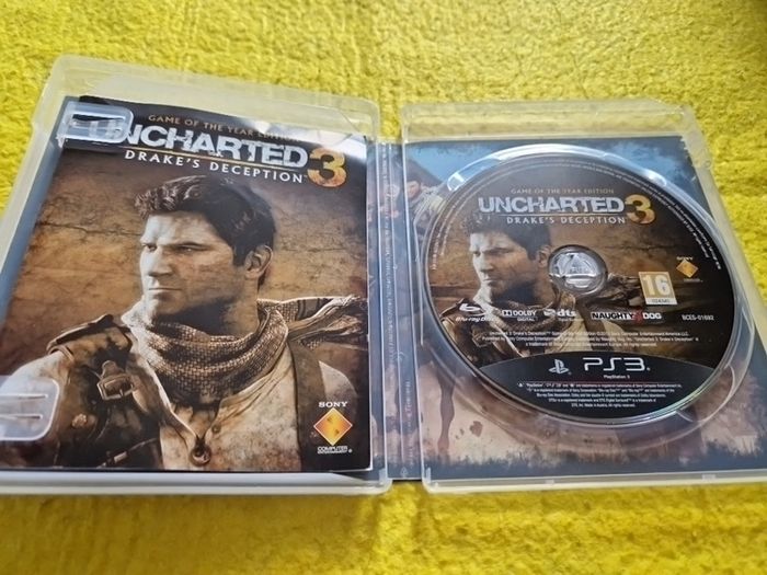 Uncharted 3 Drakes Deception PlayStation3 ps3 games Original