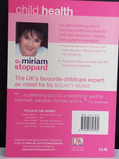 SALE!  Child Health by Dr. Miriam Stoppard