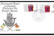 1989 Ireland 1300th Anniversary of the Martyrdom of Irish Missionaries to Germany (Franconian Apostles) Combination stamps An Post First Day Cover (FDC)