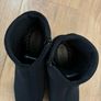 Black Wedge Ankle Boots Size 5 Image 6