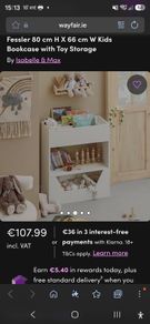 Kids Bookcase For Sale in Ongar, Dublin from Katy4