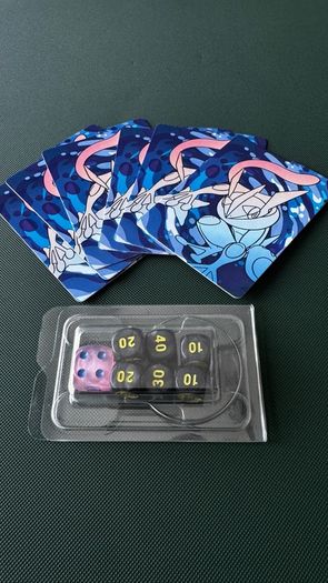 Pokemon Chaos Rising ETB Dice & Dividers