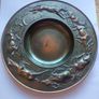 Vintage Heavy gauge Bronze Dish Image 2