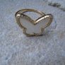 Butterfly ring,Alex & Tori ring,Mother of Pearl, sterling silver ring, New, Gift Image 6