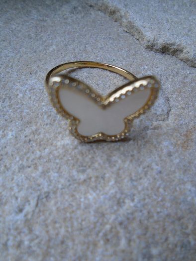 Butterfly ring,Alex & Tori ring,Mother of Pearl, sterling silver ring, New, Gift