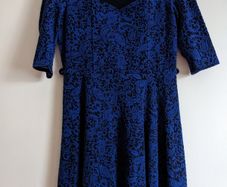 Gorgeous blue floral dress