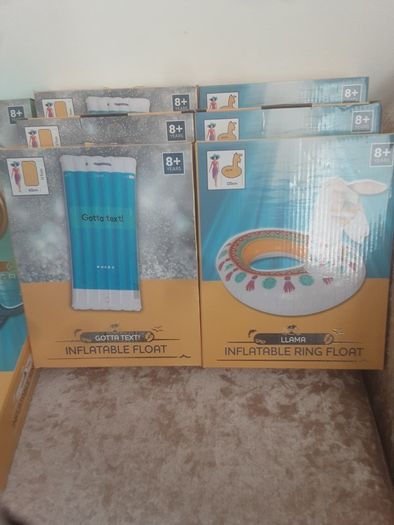Pool/Summer Inflatable Diamond Ring, Lama, Flat LiLow or Whale Tail .. 5.00each or 3 for 12.00euro