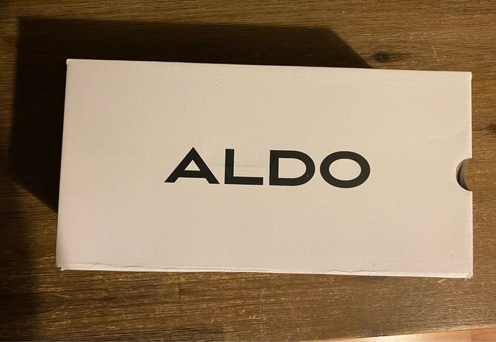 Brand New Aldo Office Brown Leather Woman Shoes