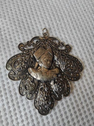 Vintage religious pendant