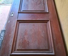 Mahogany Pocket Doors 2m 25 cm x1m