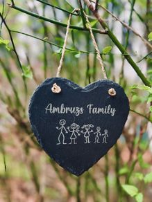 Personalised Engraved decoration