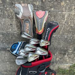 Full set of golf clubs