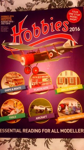 Hobbies Magazine Models 2016 catalogue