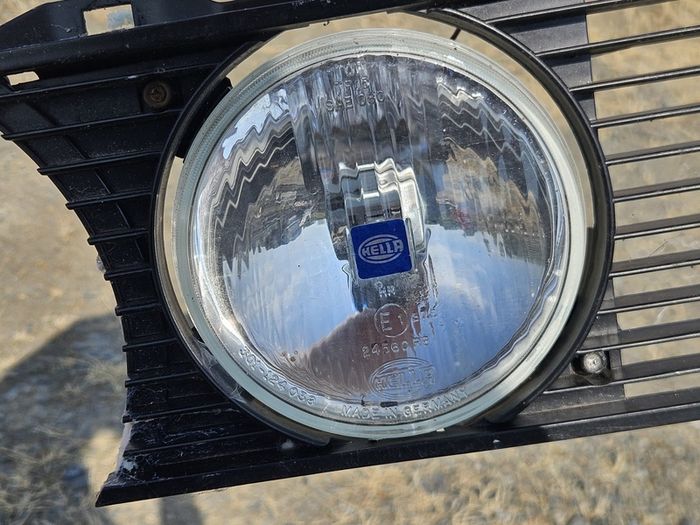 Mk1 Golf GTi grille with original Hella fog lights