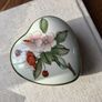 Vintage Trinket Box - Royal Worcester Palissy Heart Shaped Box Image 5
