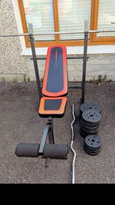Multi Function Adjustable Weight Bench Weights Bar