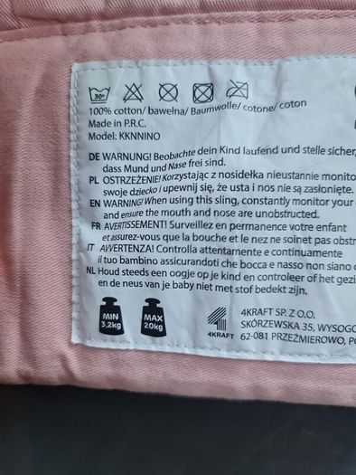 Kinderkraft baby carrier