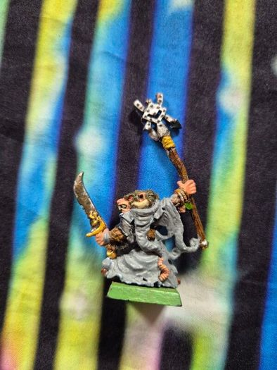 Vintage Warhammer Fantasy Skaven Metal Grey Seer Thanquol painted