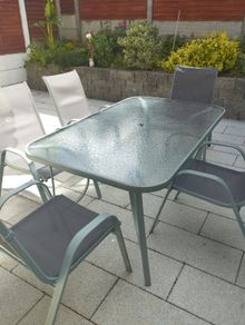Table and chairs