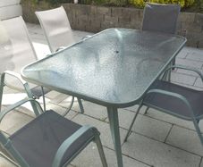 Table and chairs