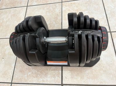 Selectable Dumbbell 1 X 2.5-40kg Operates Smoothly!