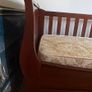 Stunning solid cherry wood bed Image 4