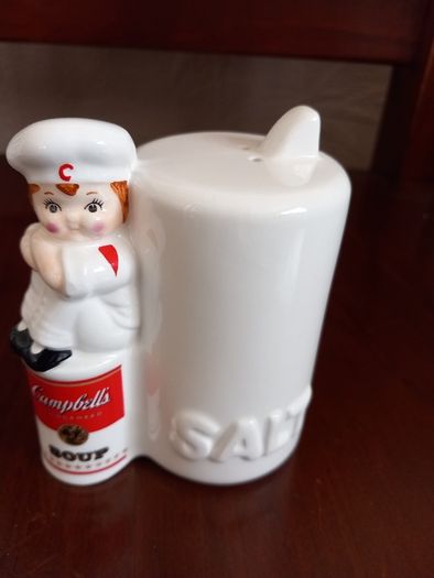 Vintage Campbells Soup salt and pepper shakers