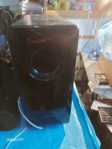 Samsung Surround Sound Speaker System, Subwoofer Speaker Model PS-WQ100, 4 Rear Speakers Model PS-RX30 and Centre Speaker Model PC-CX30