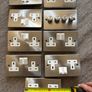 17 X Brushed Grey Plug Sockets And Switched Image 2