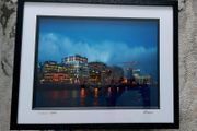 Dublin City Lights Framed Photography