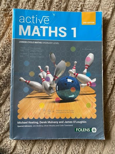 JC Active Maths 1 Textbook and Student Learning Log